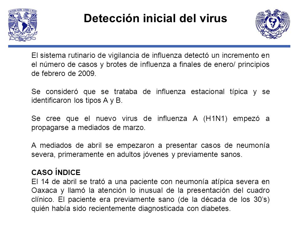 diabetes cuadro clinico influenza